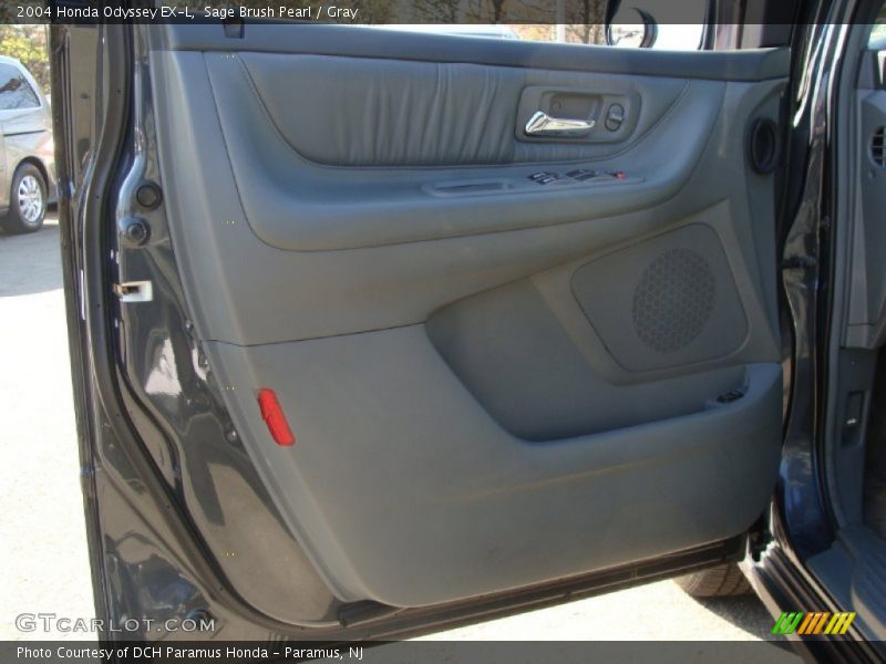 Sage Brush Pearl / Gray 2004 Honda Odyssey EX-L