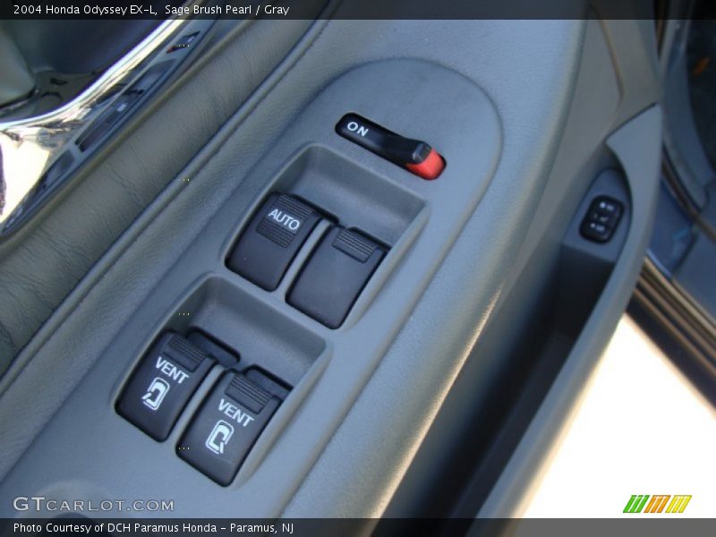 Sage Brush Pearl / Gray 2004 Honda Odyssey EX-L