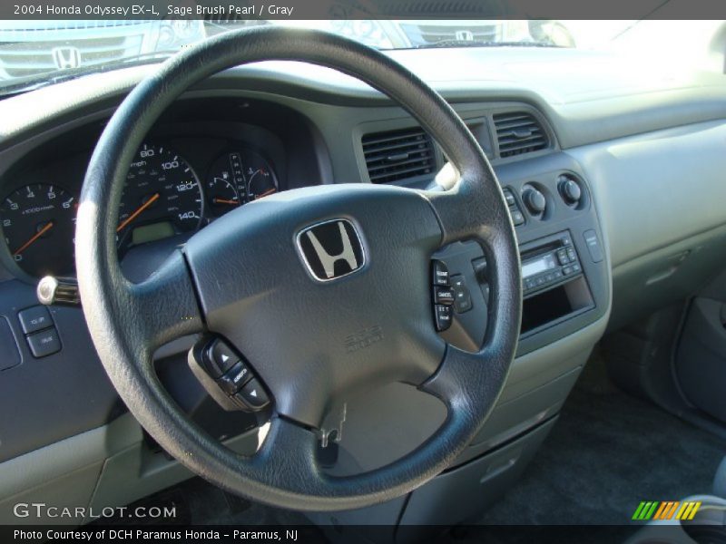 Sage Brush Pearl / Gray 2004 Honda Odyssey EX-L