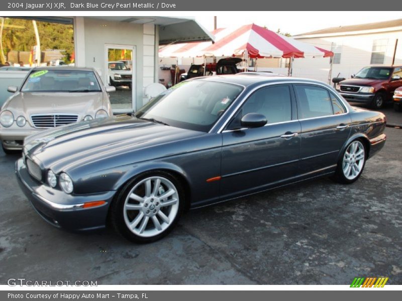Dark Blue Grey Pearl Metallic / Dove 2004 Jaguar XJ XJR
