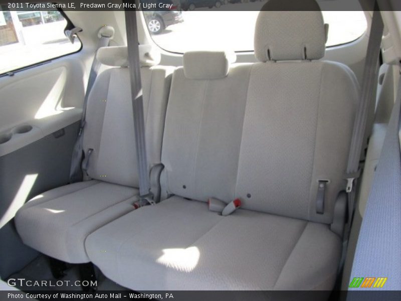 Predawn Gray Mica / Light Gray 2011 Toyota Sienna LE