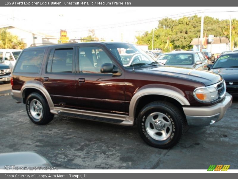 Chestnut Metallic / Medium Prairie Tan 1999 Ford Explorer Eddie Bauer