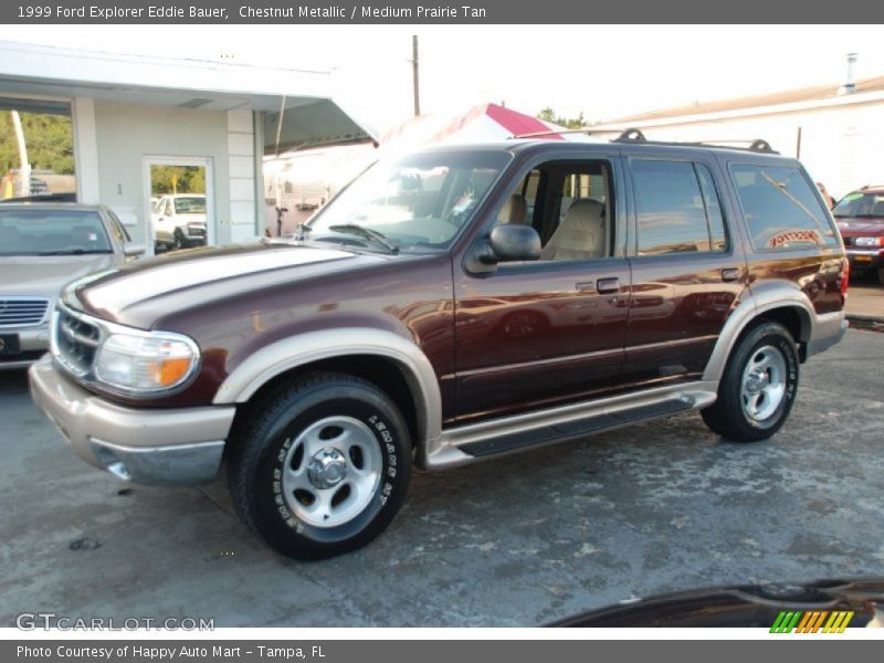Chestnut Metallic / Medium Prairie Tan 1999 Ford Explorer Eddie Bauer