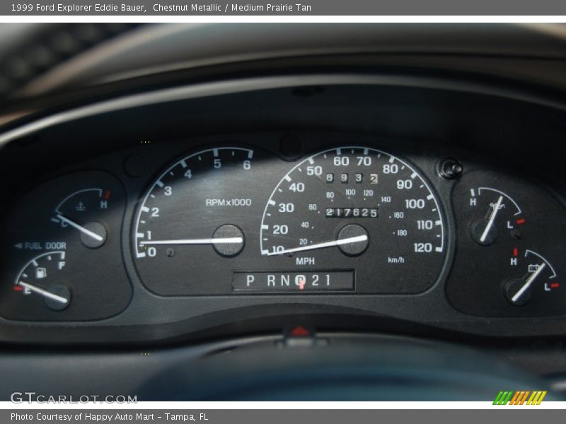 Chestnut Metallic / Medium Prairie Tan 1999 Ford Explorer Eddie Bauer