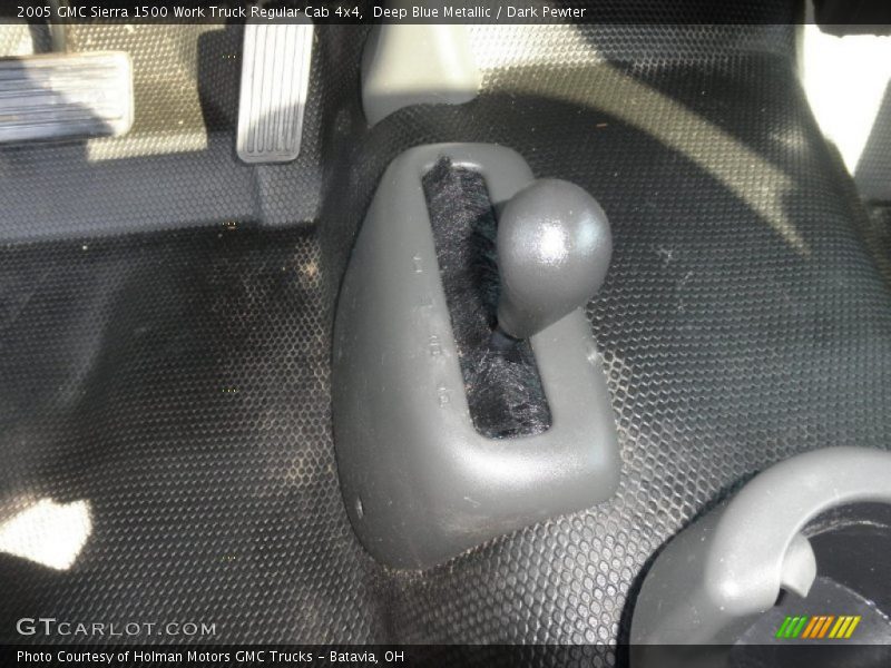 Deep Blue Metallic / Dark Pewter 2005 GMC Sierra 1500 Work Truck Regular Cab 4x4