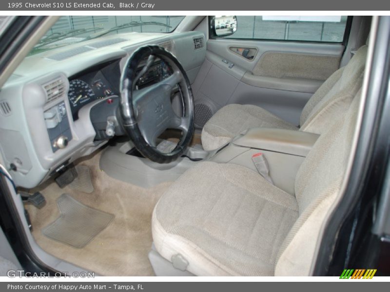  1995 S10 LS Extended Cab Gray Interior