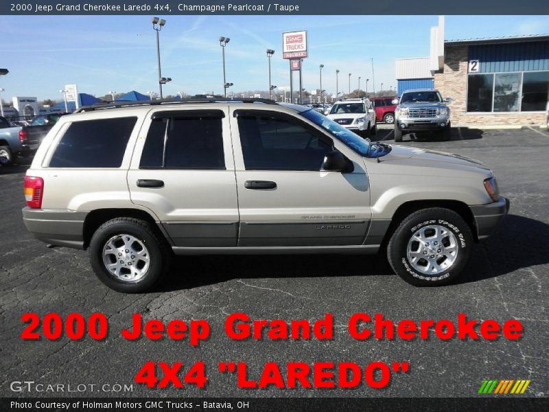 Champagne Pearlcoat / Taupe 2000 Jeep Grand Cherokee Laredo 4x4