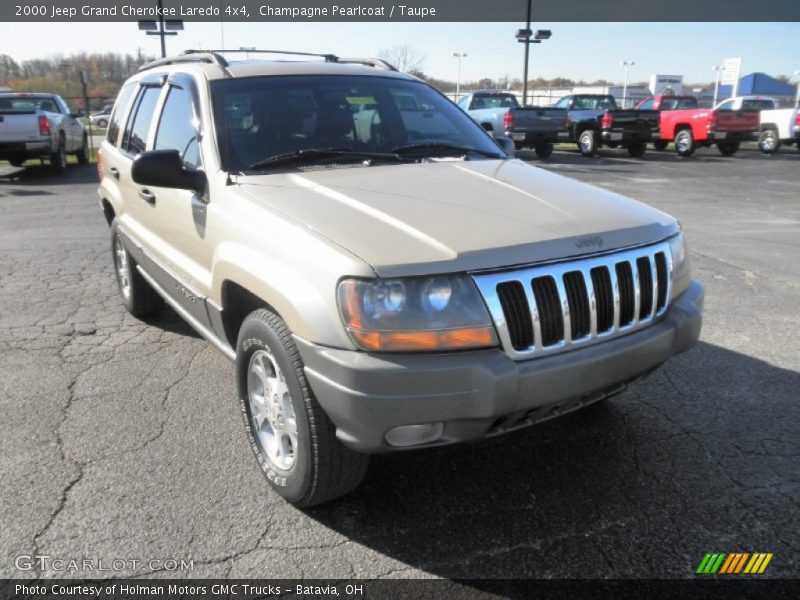Champagne Pearlcoat / Taupe 2000 Jeep Grand Cherokee Laredo 4x4