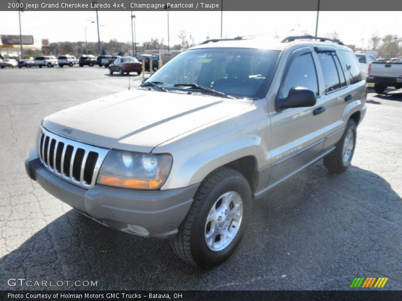 Champagne Pearlcoat / Taupe 2000 Jeep Grand Cherokee Laredo 4x4