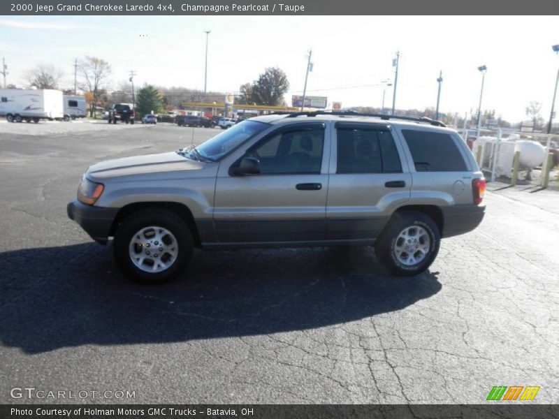 Champagne Pearlcoat / Taupe 2000 Jeep Grand Cherokee Laredo 4x4