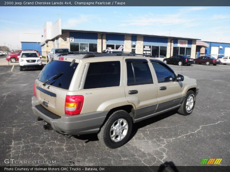 Champagne Pearlcoat / Taupe 2000 Jeep Grand Cherokee Laredo 4x4
