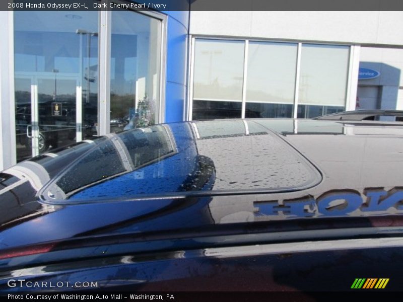 Dark Cherry Pearl / Ivory 2008 Honda Odyssey EX-L