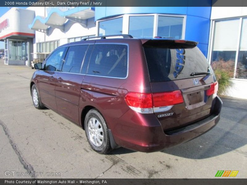 Dark Cherry Pearl / Ivory 2008 Honda Odyssey EX-L