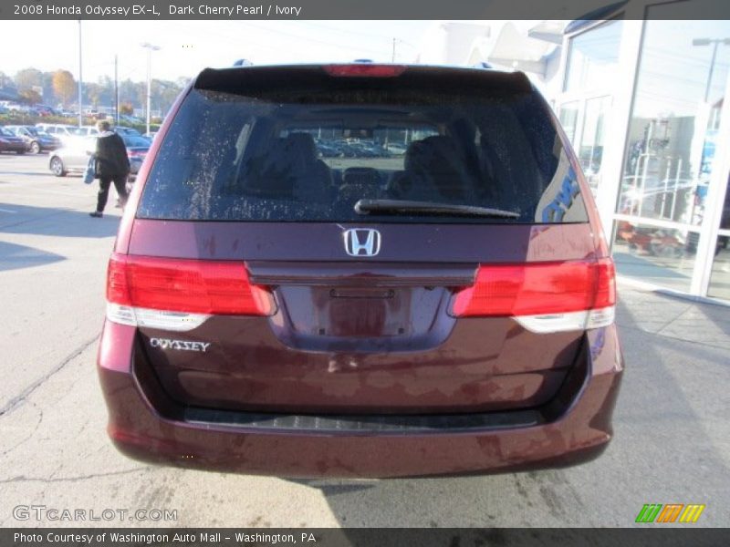 Dark Cherry Pearl / Ivory 2008 Honda Odyssey EX-L