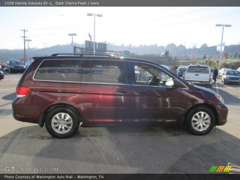 Dark Cherry Pearl / Ivory 2008 Honda Odyssey EX-L