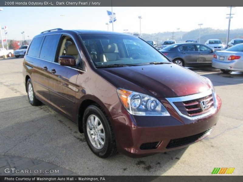 Dark Cherry Pearl / Ivory 2008 Honda Odyssey EX-L