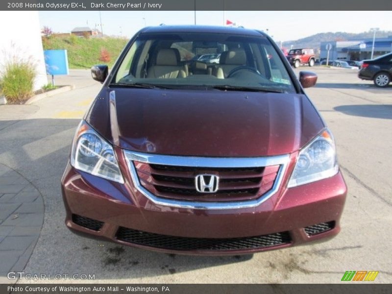 Dark Cherry Pearl / Ivory 2008 Honda Odyssey EX-L