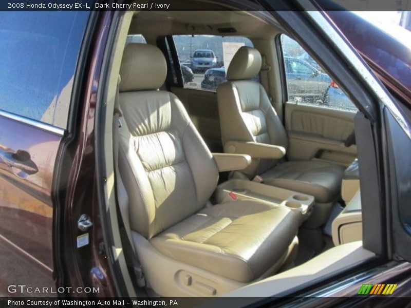 Dark Cherry Pearl / Ivory 2008 Honda Odyssey EX-L