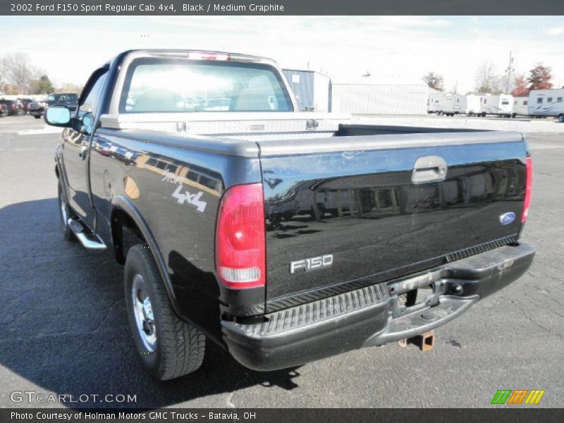  2002 F150 Sport Regular Cab 4x4 Black