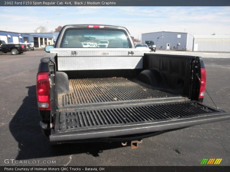 Black / Medium Graphite 2002 Ford F150 Sport Regular Cab 4x4