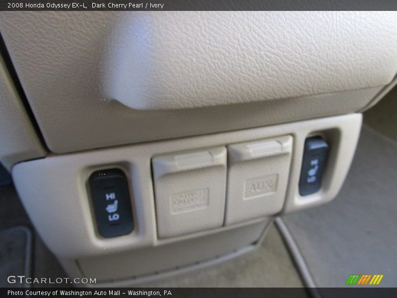 Dark Cherry Pearl / Ivory 2008 Honda Odyssey EX-L
