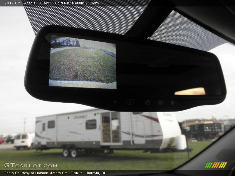 Gold Mist Metallic / Ebony 2012 GMC Acadia SLE AWD