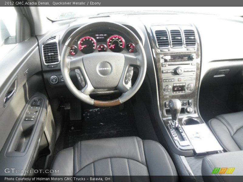 Quicksilver Metallic / Ebony 2012 GMC Acadia Denali