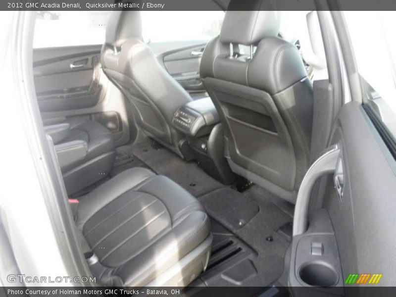 Quicksilver Metallic / Ebony 2012 GMC Acadia Denali