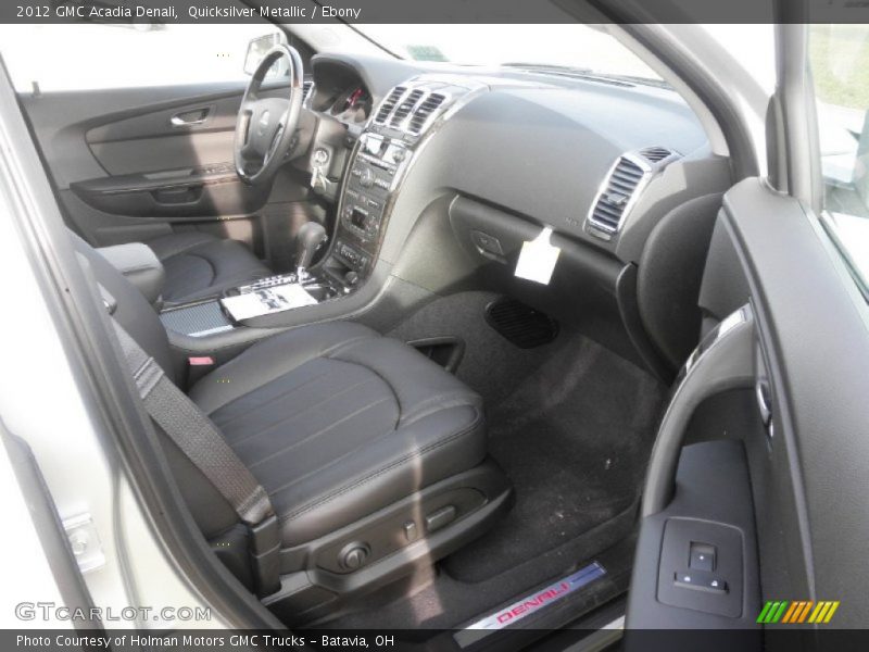 Quicksilver Metallic / Ebony 2012 GMC Acadia Denali