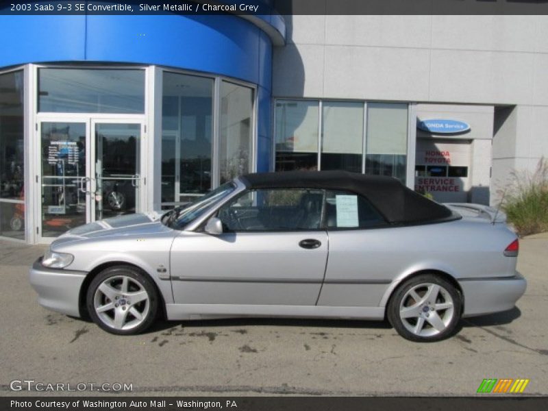  2003 9-3 SE Convertible Silver Metallic