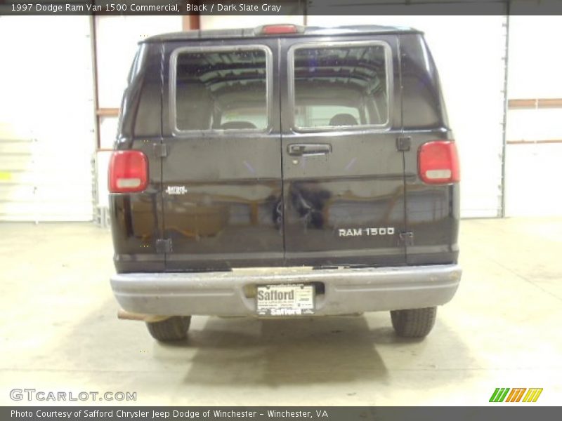 Black / Dark Slate Gray 1997 Dodge Ram Van 1500 Commercial
