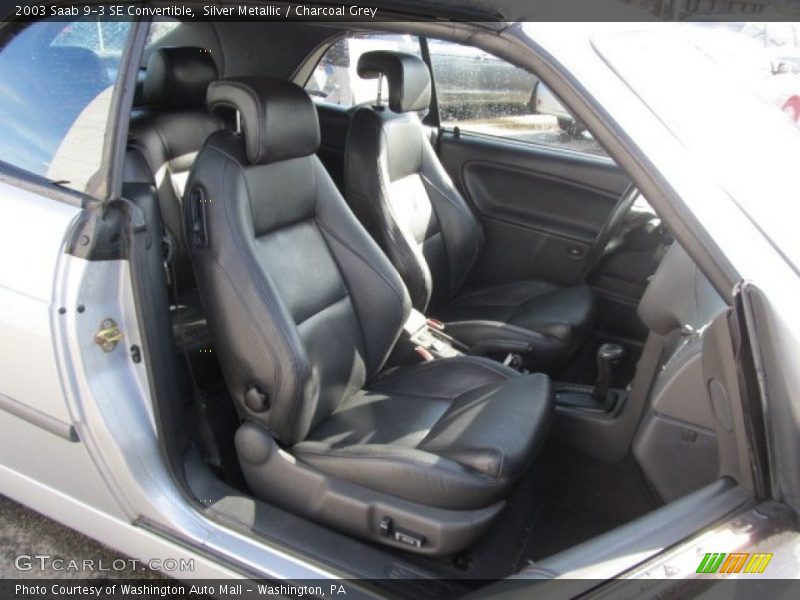  2003 9-3 SE Convertible Charcoal Grey Interior