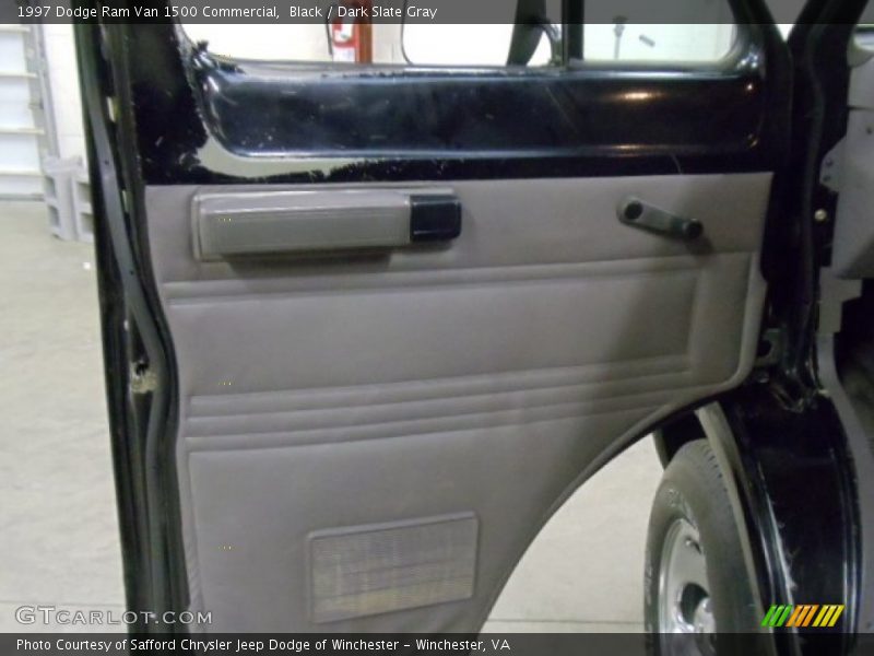 Black / Dark Slate Gray 1997 Dodge Ram Van 1500 Commercial