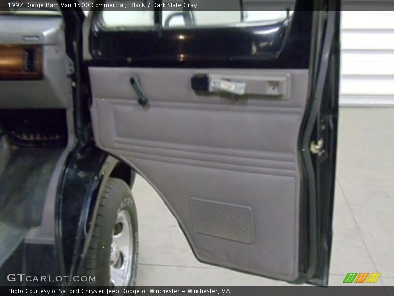 Black / Dark Slate Gray 1997 Dodge Ram Van 1500 Commercial