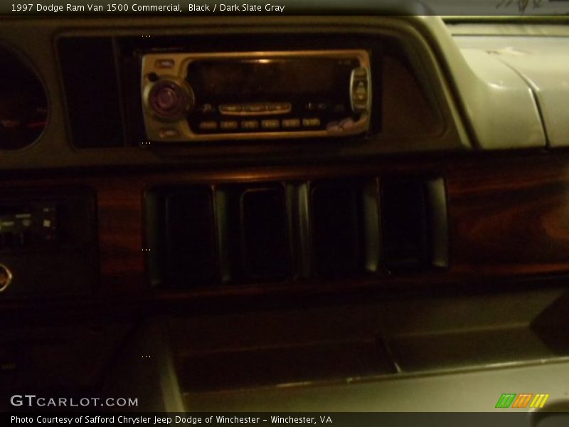 Black / Dark Slate Gray 1997 Dodge Ram Van 1500 Commercial
