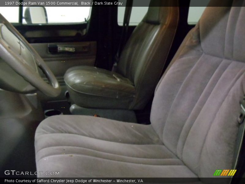 Black / Dark Slate Gray 1997 Dodge Ram Van 1500 Commercial
