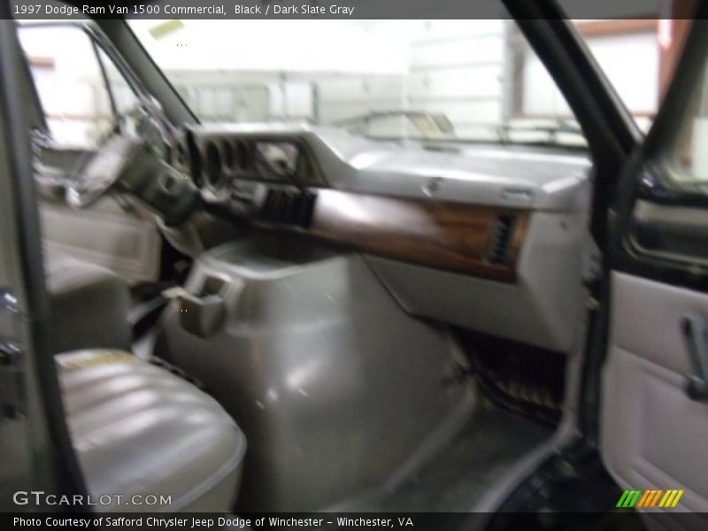 Black / Dark Slate Gray 1997 Dodge Ram Van 1500 Commercial