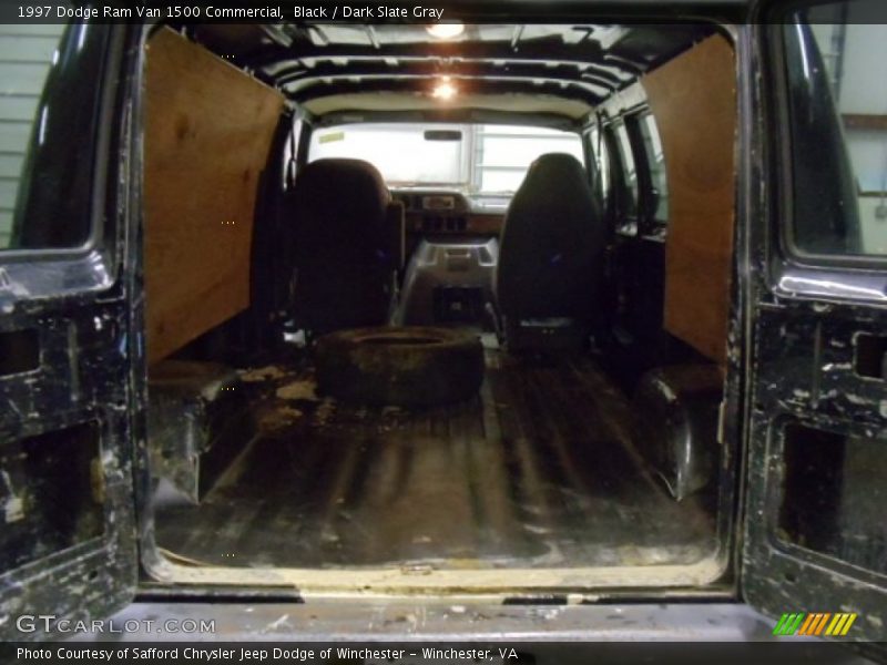Black / Dark Slate Gray 1997 Dodge Ram Van 1500 Commercial