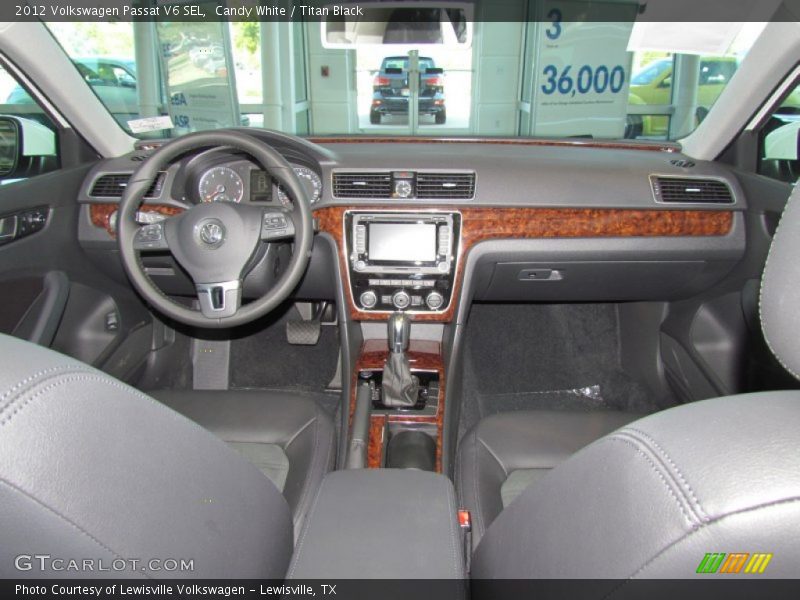 Dashboard of 2012 Passat V6 SEL