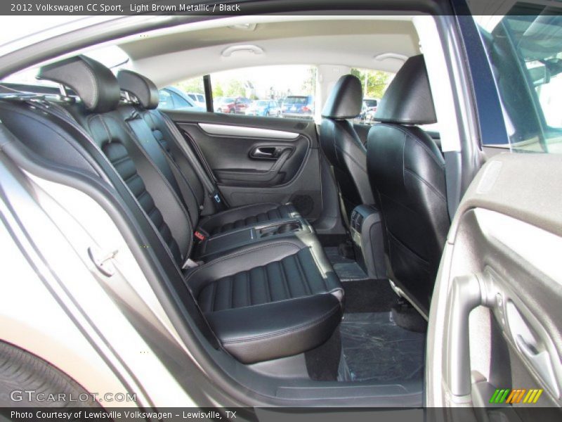 Light Brown Metallic / Black 2012 Volkswagen CC Sport