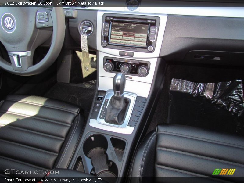 Light Brown Metallic / Black 2012 Volkswagen CC Sport