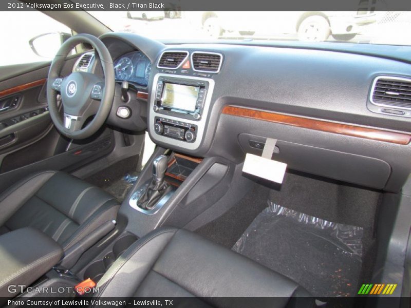 Black / Titan Black 2012 Volkswagen Eos Executive