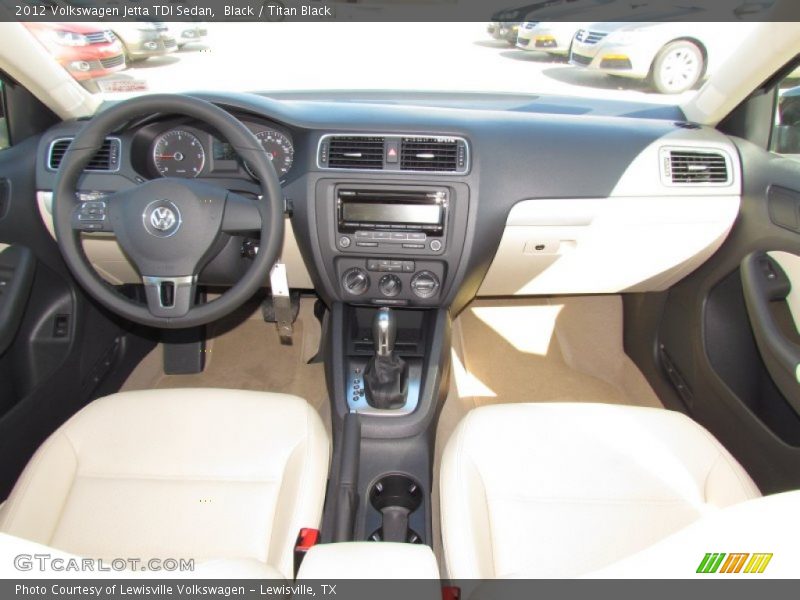 Black / Titan Black 2012 Volkswagen Jetta TDI Sedan