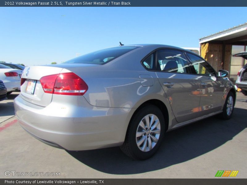 Tungsten Silver Metallic / Titan Black 2012 Volkswagen Passat 2.5L S