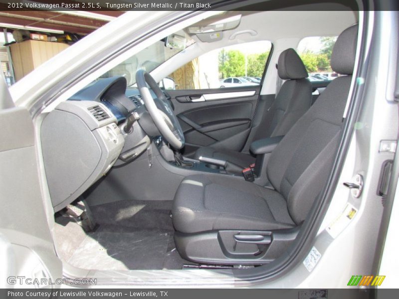Tungsten Silver Metallic / Titan Black 2012 Volkswagen Passat 2.5L S