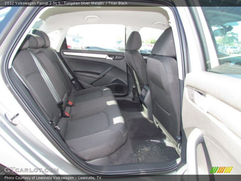 Tungsten Silver Metallic / Titan Black 2012 Volkswagen Passat 2.5L S