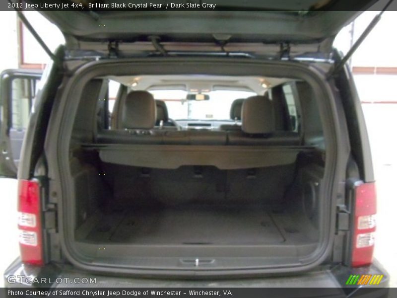 Brilliant Black Crystal Pearl / Dark Slate Gray 2012 Jeep Liberty Jet 4x4