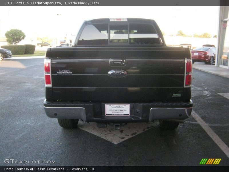 Tuxedo Black / Black 2010 Ford F150 Lariat SuperCrew