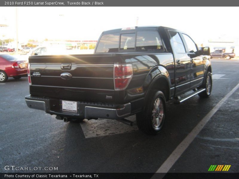 Tuxedo Black / Black 2010 Ford F150 Lariat SuperCrew
