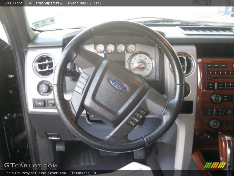 Tuxedo Black / Black 2010 Ford F150 Lariat SuperCrew